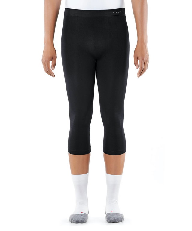 Falke Unterziehose 3/4 Tight Maximum Warm (wärmes Material, perfekte Feuchtigkeits) Unterwäsche schwarz Herren